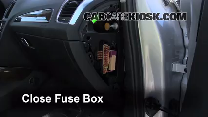 Interior Fuse Box Location: 2009 2017 Audi Q5 2010 Audi